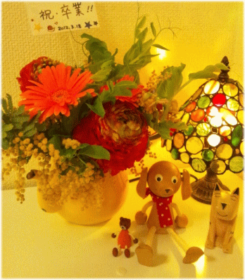 pkyさん卒業の記念写真